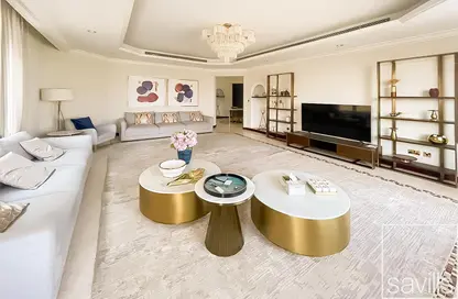 Villa - 5 Bedrooms - 6 Bathrooms for rent in Garden Homes Frond C - Garden Homes - Palm Jumeirah - Dubai