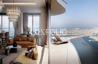 Apartment - 2 Bedrooms - 2 Bathrooms for sale in Seapoint - EMAAR Beachfront - Dubai Harbour - Dubai