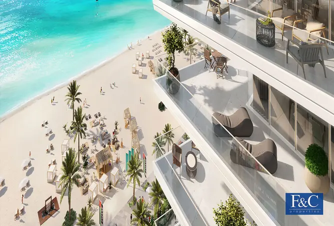 Apartment - 1 Bedroom - 1 Bathroom for sale in Marina Vista - EMAAR Beachfront - Dubai Harbour - Dubai