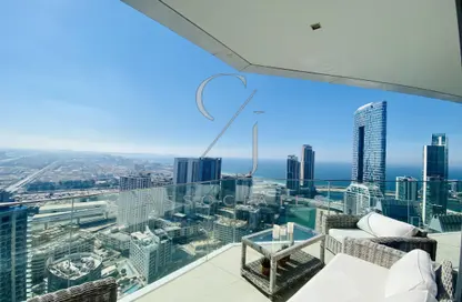 Terrace image for: Apartment - 3 Bedrooms - 5 Bathrooms for rent in Stella Maris - Dubai Marina - Dubai, Image 1