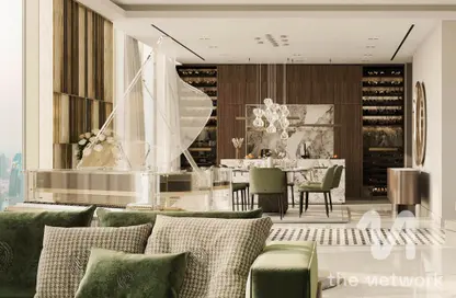 Apartment - 2 Bedrooms - 2 Bathrooms for sale in Aeternitas Tower - Dubai Marina - Dubai