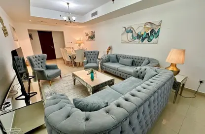 Apartment - 1 Bedroom - 2 Bathrooms for rent in Beach Tower 2 - Al Khan Lagoon - Al Khan - Sharjah Apartment - 1 Bedroom - 2 Bathrooms for rent in Beach Tower 2 - Al Khan Lagoon - Al Khan - Sharjah