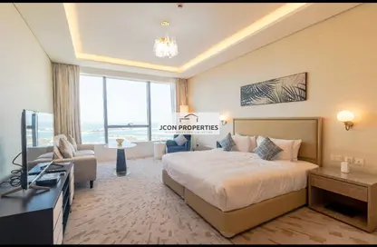 Apartment - Studio - 1 Bathroom for rent in The Palm Tower - Palm Jumeirah - Dubai