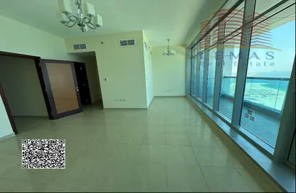 Apartment - 3 Bedrooms - 4 Bathrooms for rent in Ajman Corniche Residences - Ajman Corniche Road - Ajman