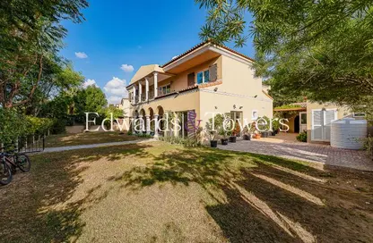 فيلا - 5 غرف نوم - 7 حمامات للايجار في الروضة الخضراء غرب - مجتمع الحدائق - مجمع دبي للإستثمار - دبي