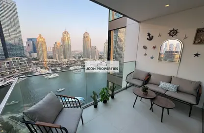 شقة - غرفة نوم - 2 حمامات للايجار في ليف مارينا - دبي مارينا - دبي شقة - غرفة نوم - 2 حمامات للايجار في ليف مارينا - دبي مارينا - دبي