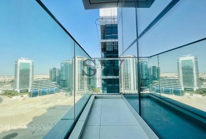 Apartment for Rent in Danat Tower A: Stylish Studio | Kitchen ...
