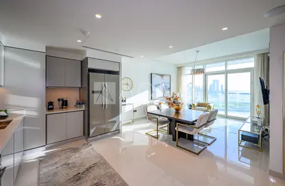Kitchen image for: Apartment - 3 Bedrooms - 3 Bathrooms for sale in Sunrise Bay - EMAAR Beachfront - Dubai Harbour - Dubai, Image 1