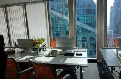 Office Space - Studio - 1 Bathroom for rent in The Prism - Business Bay - Dubai