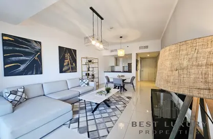 Apartment - 1 Bedroom - 2 Bathrooms for rent in Damac Heights - Dubai Marina - Dubai