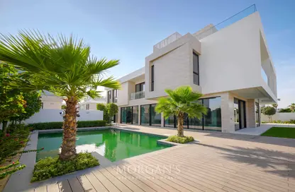 Villa - 4 Bedrooms - 7+ Bathrooms for rent in Les 8 - Al Barari Villas - Al Barari - Dubai