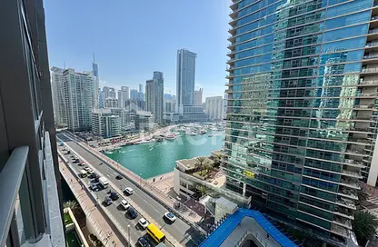 شقة - غرفة نوم - 2 حمامات للايجار في مارينا كوايز ويست - مراسي المارينا - دبي مارينا - دبي