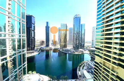 Apartment - 3 Bedrooms - 3 Bathrooms for rent in Global Lake View - JLT Cluster E - Jumeirah Lake Towers - Dubai