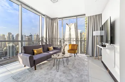 Apartment - 1 Bedroom - 1 Bathroom for rent in Indigo Tower - JLT Cluster D - Jumeirah Lake Towers - Dubai