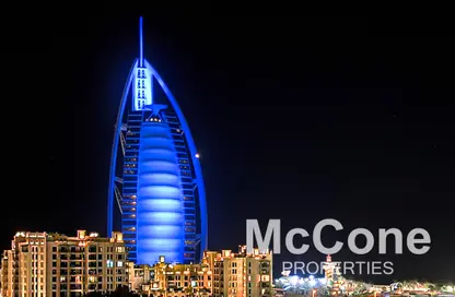 Apartment - 1 Bedroom - 1 Bathroom for rent in Jadeel - Madinat Jumeirah Living - Umm Suqeim - Dubai
