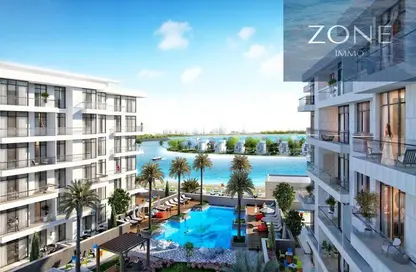 Apartment - 1 Bedroom - 2 Bathrooms for sale in Bluebay Walk - Ajmal Makan City - Sharjah Waterfront City - Sharjah