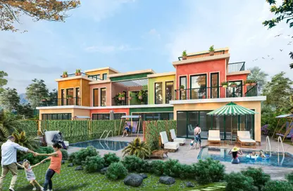 Townhouse - 4 Bedrooms - 4 Bathrooms for sale in Portofino - Damac Lagoons - Dubai