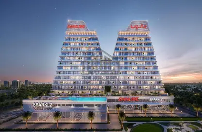 Apartment - 1 Bedroom - 3 Bathrooms for sale in Sparklz By Danube - Al Furjan - Dubai