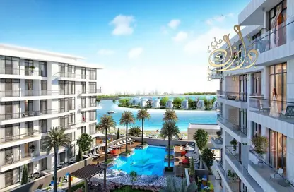 Balcony image for: Apartment - 1 Bathroom for sale in Blue Bay - Al Nujoom Islands - Sharjah, Image 1