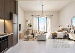 Living Room image for: Studio - 1 bathroom for sale in Views B - Yas Golf Collection - Yas Island - Abu Dhabi, Image 1
