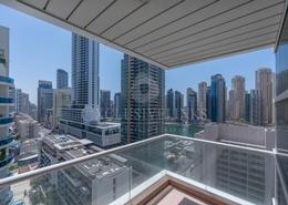 Balcony image for: Apartment - 3 bedrooms - 4 bathrooms for sale in La Riviera - Dubai Marina - Dubai, Image 1