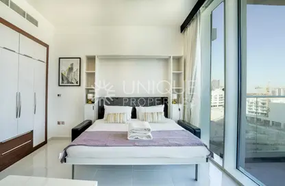 Apartment - Studio - 1 Bathroom for rent in Miraclz Tower by Danube - Arjan - Dubai