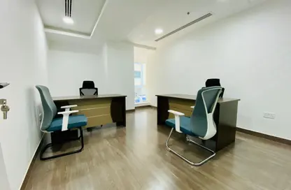 Office Space - Studio - 4 Bathrooms for rent in Hamdan Street - Abu Dhabi