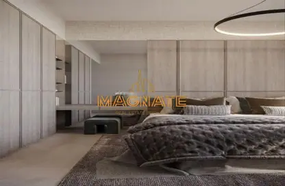 Room / Bedroom image for: Apartment - 1 Bedroom - 2 Bathrooms for sale in Amal Tower - Dubai Sports City - Dubai, Image 1