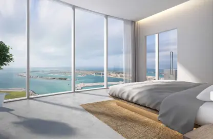 Room / Bedroom image for: Apartment - 1 Bathroom for sale in Ciel Tower - Dubai Marina - Dubai, Image 1