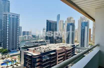 Apartment - 2 Bedrooms - 3 Bathrooms for rent in Marina Sail - Dubai Marina - Dubai