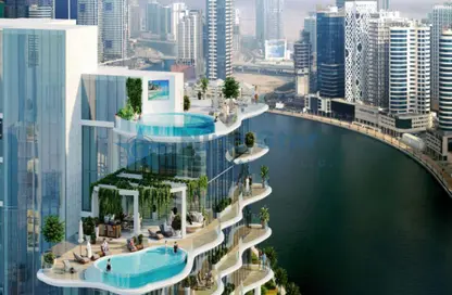 Apartment - 1 Bedroom - 2 Bathrooms for sale in Chic Tower - Business Bay - Dubai Apartment - 1 Bedroom - 2 Bathrooms for sale in Chic Tower - Business Bay - Dubai