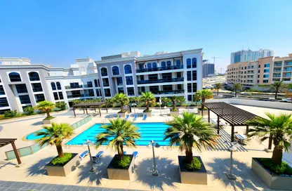 Apartment - 1 Bedroom - 2 Bathrooms for rent in Art Gardens Building A - Arjan - Dubai