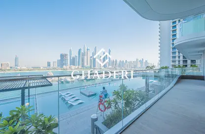 Apartment - 2 Bedrooms - 2 Bathrooms for sale in Palace Beach Residence - EMAAR Beachfront - Dubai Harbour - Dubai