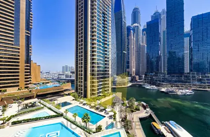 Apartment - 1 Bedroom - 2 Bathrooms for rent in Marina Terrace - Dubai Marina - Dubai