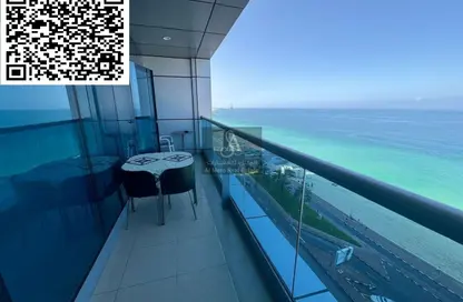 Apartment - 3 Bedrooms - 5 Bathrooms for rent in Ajman Corniche Residences - Ajman Corniche Road - Ajman