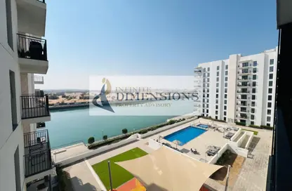 Apartment - Studio - 1 Bathroom for rent in Waters Edge - Yas Island - Abu Dhabi
