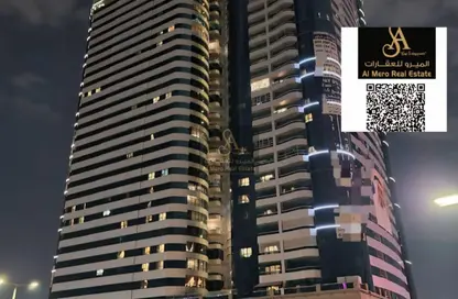 Apartment - 2 Bedrooms - 3 Bathrooms for rent in Conquer Tower - Sheikh Maktoum Bin Rashid Street - Ajman