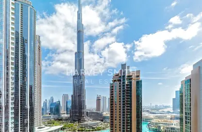 Apartment - 4 Bedrooms - 4 Bathrooms for rent in Act Towers - Opera District - Downtown Dubai - Dubai