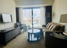 Living Room image for: Apartment - 1 bedroom - 2 bathrooms for sale in The Address Dubai Marina - Dubai Marina - Dubai, Image 1