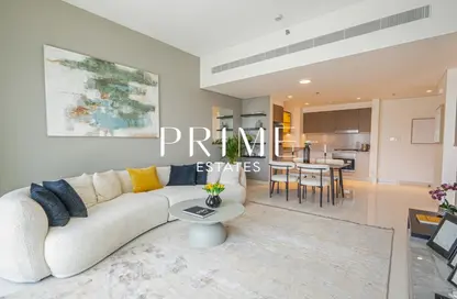 Apartment - 1 Bedroom - 1 Bathroom for rent in Grand Bleu Tower 2 - EMAAR Beachfront - Dubai Harbour - Dubai