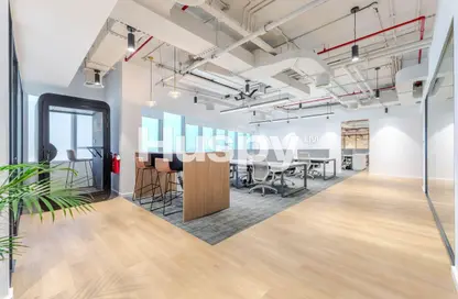 Office Space - Studio - 1 Bathroom for rent in Al Salam Tower - Dubai Media City - Dubai
