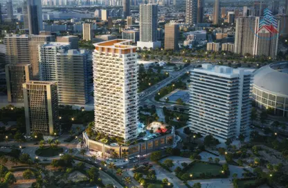 Apartment - Studio - 1 Bathroom for sale in Binghatti Haven - Dubai Sports City - Dubai