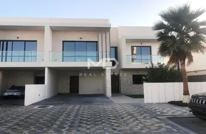 Outdoor Building image for: Townhouse - 4 Bedrooms - 5 Bathrooms for rent in Aspens - Yas Acres - Yas Island - Abu Dhabi, Image 1