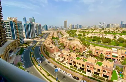 شقة - غرفة نوم - 2 حمامات للايجار في مساكن النخبة رقم 7 - مساكن النخبة الرياضية - مدينة دبي الرياضية - دبي