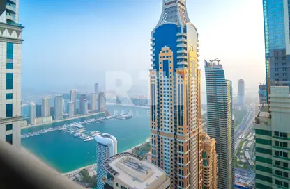 Apartment - 1 Bedroom - 2 Bathrooms for rent in The Torch - Dubai Marina - Dubai