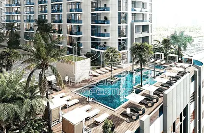 Apartment - 1 Bedroom - 2 Bathrooms for sale in Ajman Creek Towers - Al Rashidiya 1 - Al Rashidiya - Ajman