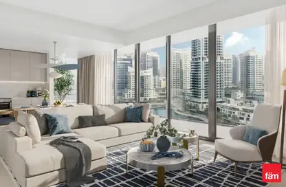 شقة - 4 غرف نوم - 5 حمامات للبيع في مارينا شورز - دبي مارينا - دبي