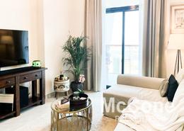 Living Room image for: Apartment - 2 bedrooms - 1 bathroom for rent in Binghatti Avenue - Al Jaddaf - Dubai, Image 1