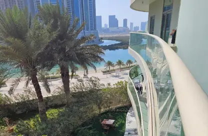 Apartment - 2 Bedrooms - 4 Bathrooms for rent in Beach Towers - Shams Abu Dhabi - Al Reem Island - Abu Dhabi