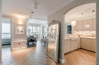 Apartment - 3 Bedrooms - 4 Bathrooms for rent in Marina Residences 2 - Marina Residences - Palm Jumeirah - Dubai